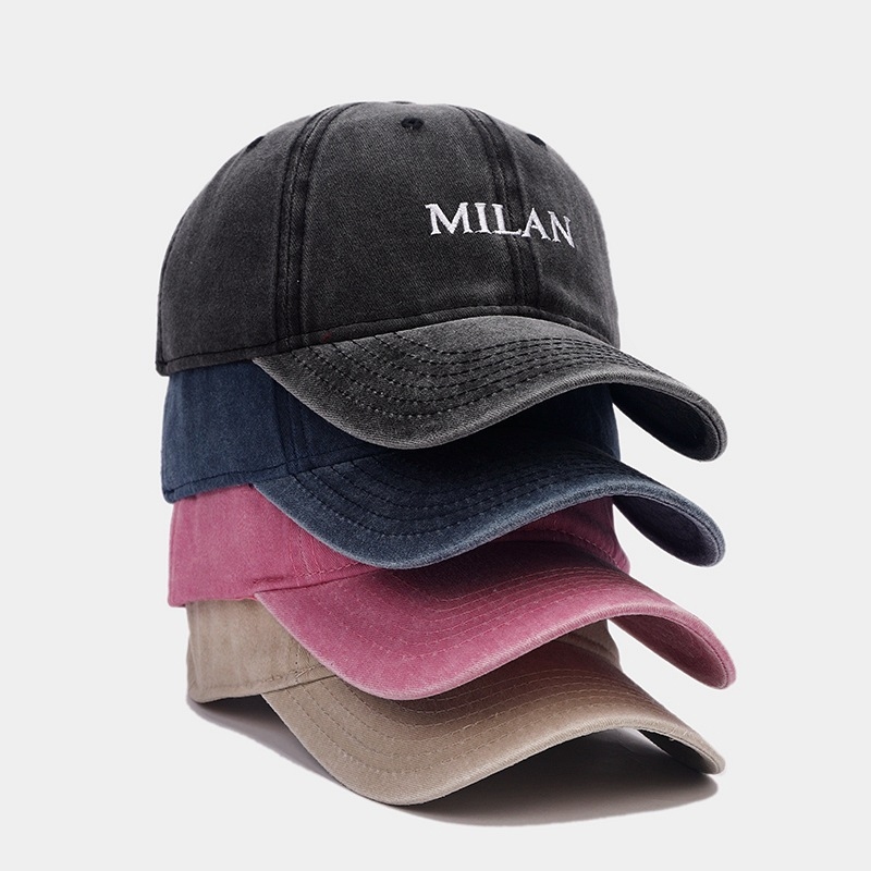 Dad Hat Cotton - Винтажная бейсболка из выстиранного хлопка с