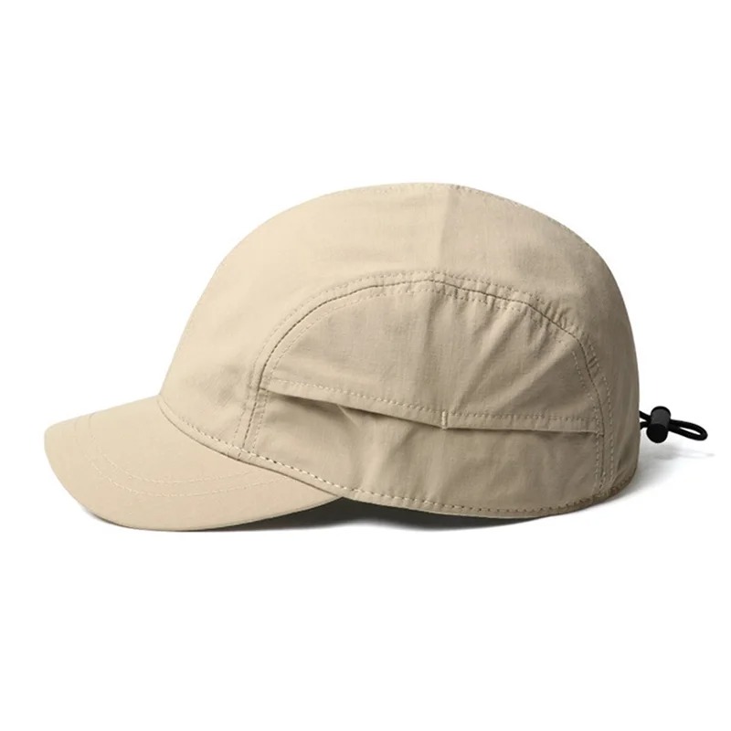 Baseball Cap Structured - Однотонная бейсболка с короткими полями, легкая