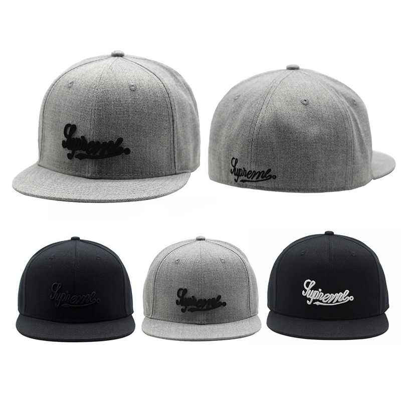 Baseball Cap Structured - Вышитая закрытая кепка с вышивкой, шляпа