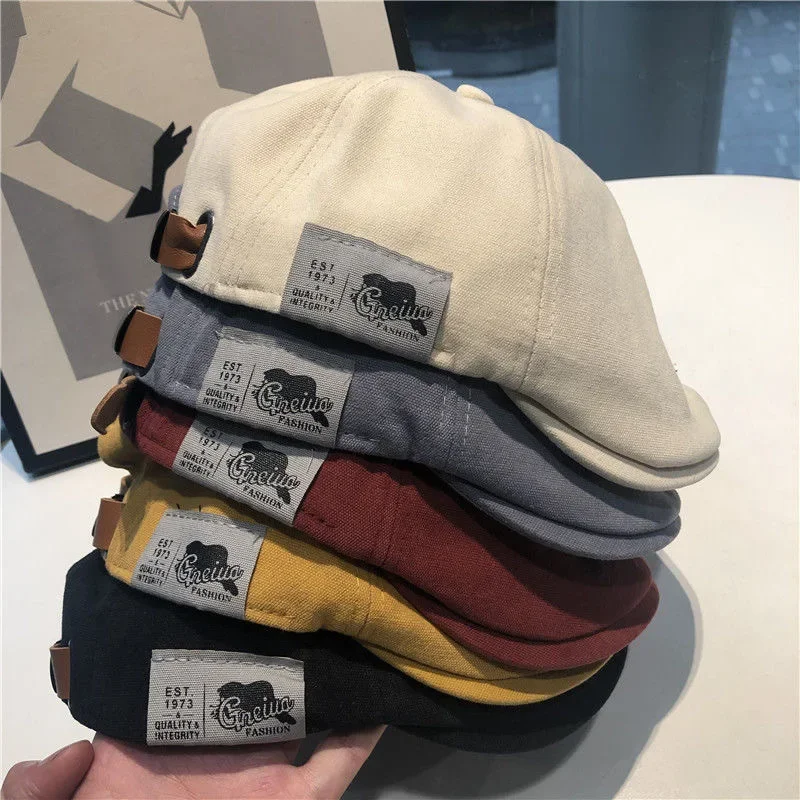 Newsboy Cap Ivy - Хлопковые кепки с острыми козырьками для