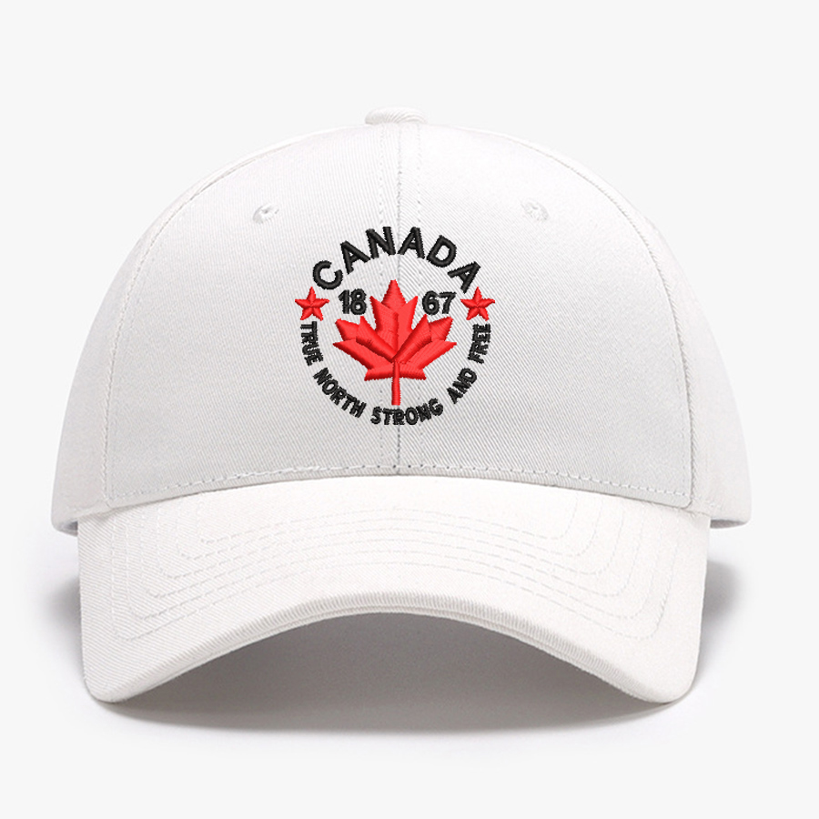 Вышитые бейсболки Canada True  – обзор и цена Baseball Cap Structured